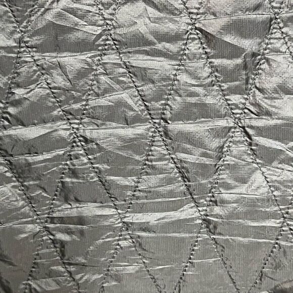 Patagonia Diamond Quilted Hooded Black Jacket Womens Size XS Host Pick - Picture 6 of 7